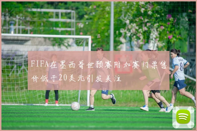 FIFA在墨西哥世预赛附加赛门票售价低于20美元引发关注